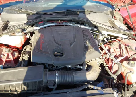 2018 Alfa Romeo Giulia Ti Sport Rwd из США, поврежденный, VIN ZARFAECN3J7569984